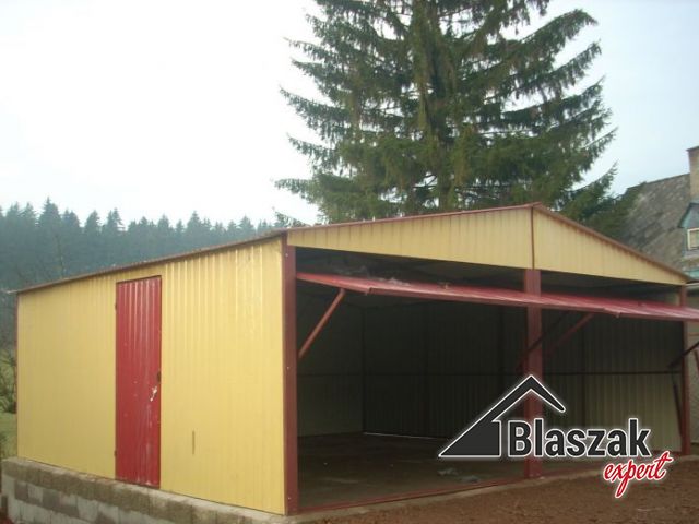 Garaż akrylowy - (6 m x 6 m)