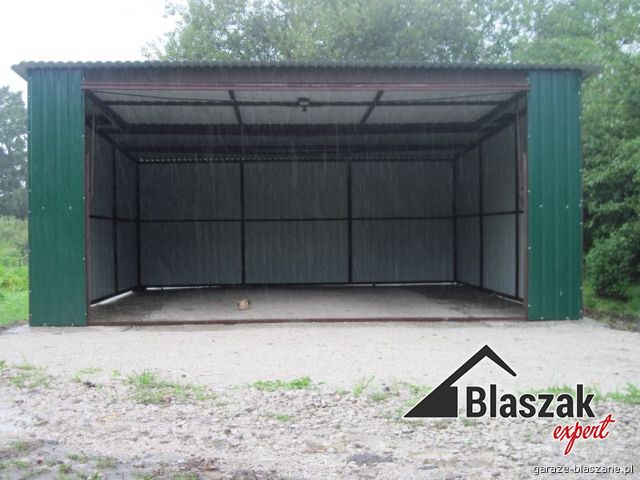 Garaż akrylowy - (5 m x 6 m)