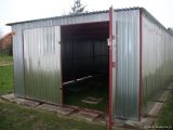 Garaż ocynkowany - (4 m x 5 m)