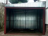 Garaż ocynkowany - (3 m x 5 m)
