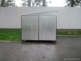 Garaż ocynkowany na kółkach - (3 m x 5 m)