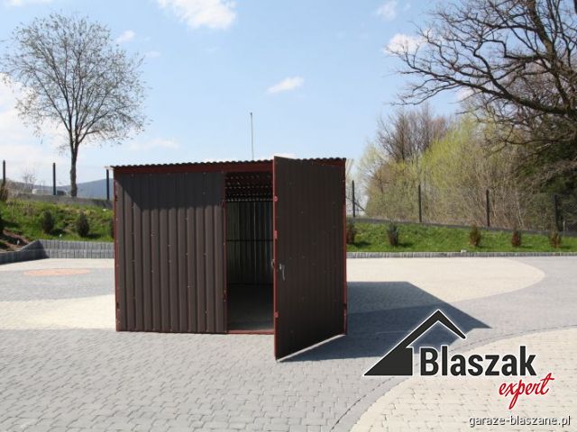 Garaż ocynkowany - (3 m x 5 m)