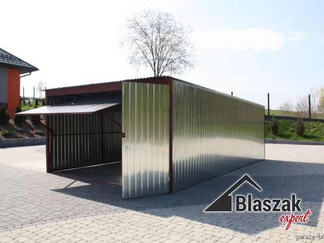 Garaż ocynkowany - (4 m x 6 m)