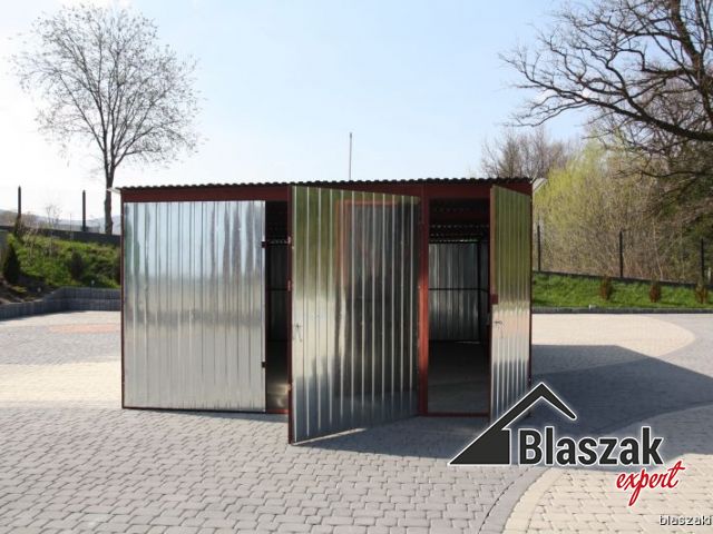 Garaż ocynkowany - (4 m x 6 m)