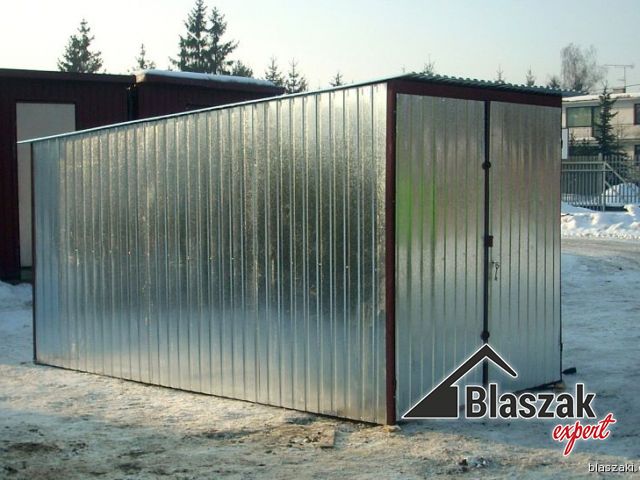 Garaż ocynkowany - (2 m x 4 m)