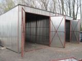 Garaż ocynkowany - (4 m x 7 m)