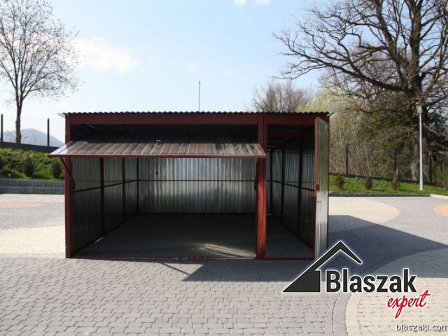 Garaż ocynkowany - (4 m x 6 m)