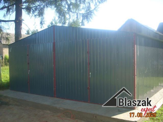 Garaż akrylowy - (6 m x 8 m)