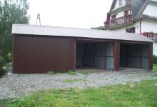 Garaż akrylowy wielostanowiskowy - (10 m x 5 m) - zdjęcie 3