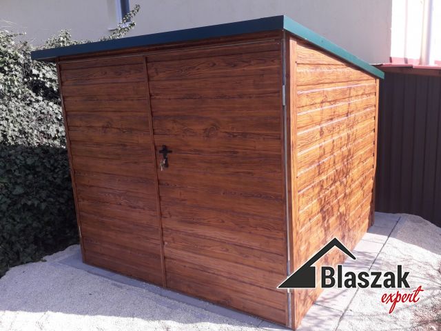 Schowek ogrodowy drewnopodobny - ( 2 m x 2 m)