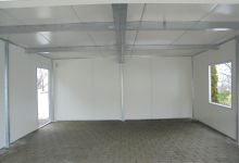 Garaż tynkowany - (4.5 m x 5.085 m) - zdjęcie 4