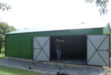 Garaż akrylowy wielostanowiskowy - (10 m x 6.5 m) - zdjęcie 2