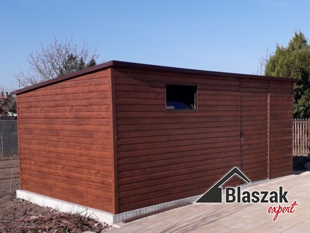 Schowek ogrodowy drewnopodobny - (6m x 3 m)