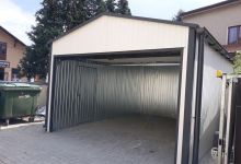 Garaż jednostanowiskowy - brama segmentowa - (4.2 m x 5.5 m) - zdjęcie 3