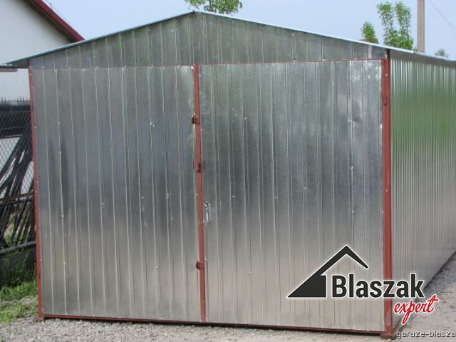 Garaż ocynkowany - (3 m x 5 m)