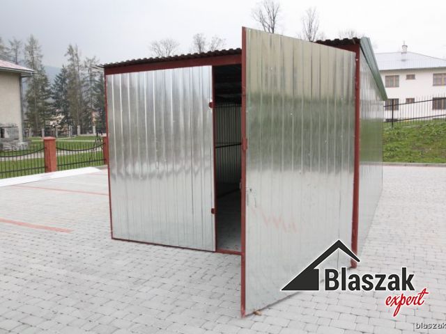 Garaż ocynkowany - (3 m x 5 m)