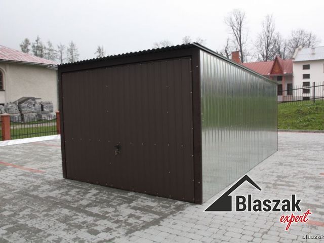 Garaż ocynkowany - (3 m x 5 m)