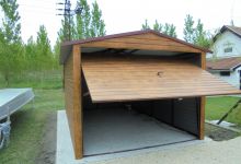 Garaż drewnopodobny jednostanowiskowy - (3 m x 5m) - zdjęcie 3