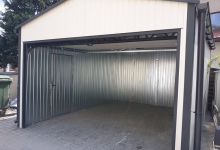 Garaż jednostanowiskowy - brama segmentowa - (4.2 m x 5.5 m) - zdjęcie 2