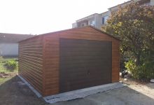 Garaż drewnopodobny PREMIUM - (4 m x 5 m) - zdjęcie 4
