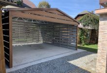 Carport - wiata na samochód - (5 m x 5.5 m) - zdjęcie 2