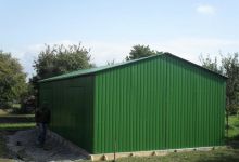 Garaż akrylowy wielostanowiskowy - (10 m x 6.5 m) - zdjęcie 1