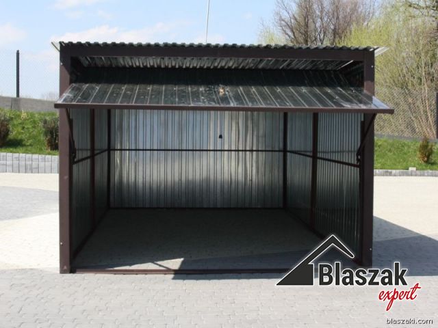 Garaż ocynkowany - (3 m x 5 m)