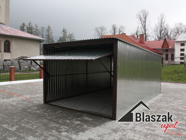 Garaż ocynkowany - (3 m x 5 m)