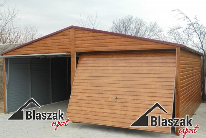 Blaszany garaż drewnopodobny – jak wybrać ten odpowiedni?