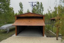 Garaż drewnopodobny jednostanowiskowy - (3 m x 5m) - zdjęcie 4